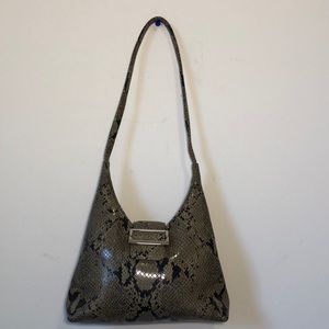 Snake shoulder bag